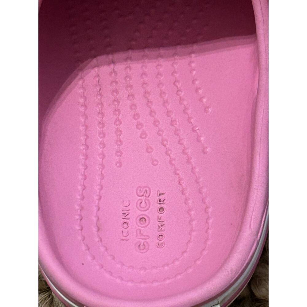 Crocs Crocband Clogs Kids Ballerina Pink Rubber Slip-On Lightweight Size C 12 - Picture 6 of 9
